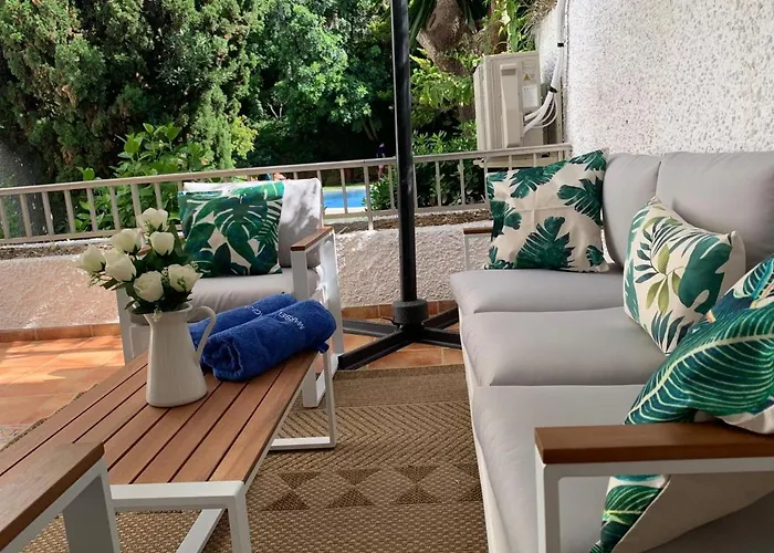 Lovely Center Garden Views 130 Lejlighed Marbella